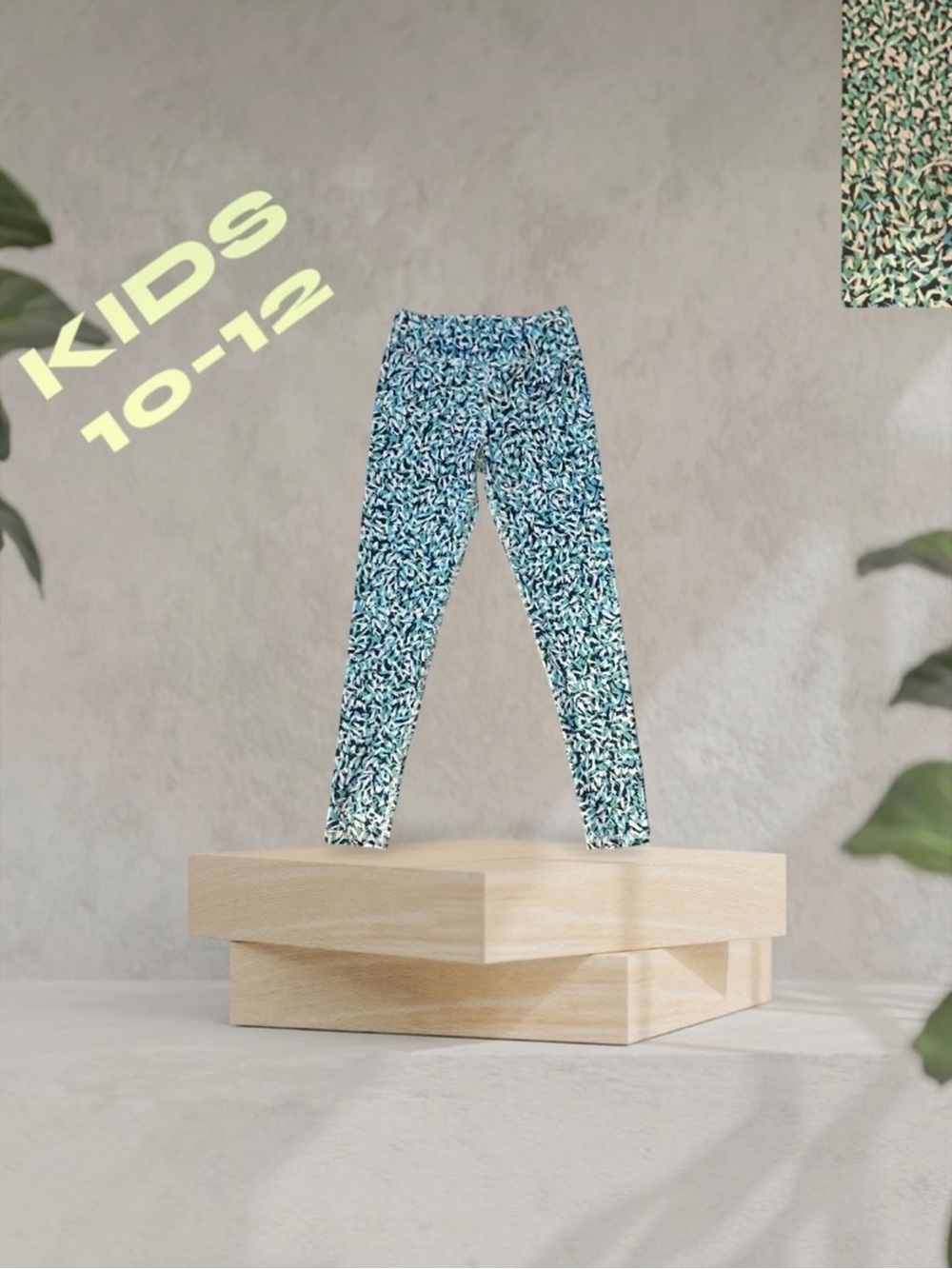 Z by ZELLA, GIRLS’ CONFETTI LEGGINGS! SIZE 10-12 (LARGE), LIKE NEW!